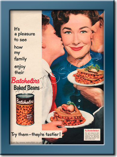 1955 Batchelor's Baked Beans