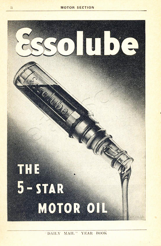 1935 Essolube vintage ad
