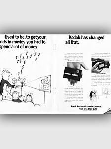 1969 Kodak Instamatic vintage ad
