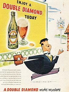 1954 ​Double Diamond  - vintage ad
