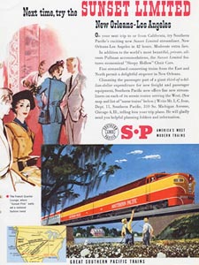 1951 Southern pacific ad