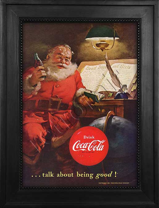 1951 vintage Coca Cola Santa's Gift Book 