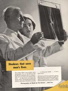 1954 Eastman Kodak X-Ray Film - vintage ad