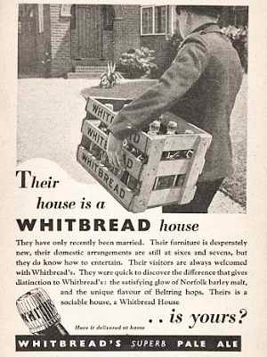 1939 Whitbread Beer - vintage ad
