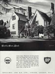 retro 1952 BP Shell advert