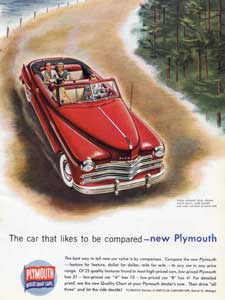 1949 Plymouth ad