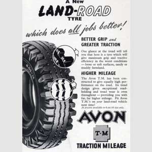 1952 AVON Tyres
