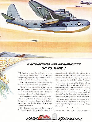  1942 ​Nash Kelvinator - vintage ad
