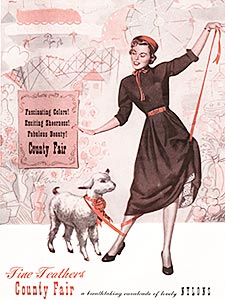  1949 ​County Fair - vintage ad