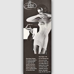 1958 English Rose Underwear - vintage ad