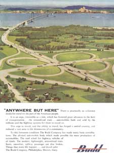 1952 Budd Company Road network