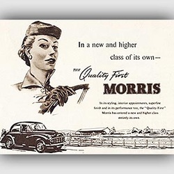 1952 Morris - vintage ad
