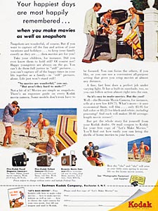  1953 Kodak - vintage ad