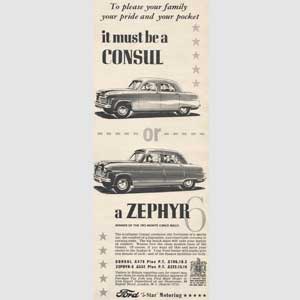1953 Ford Zephyr / Consul