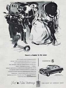 1955 Ford Zephyr 6 - vintage ad