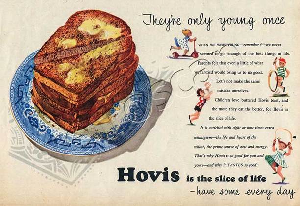 1956 Hovis Bread ad