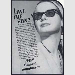 1964 Zeiss sunglasses