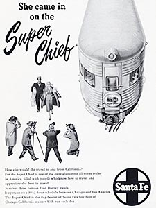 1948 ​Santa Fe - vintage ad