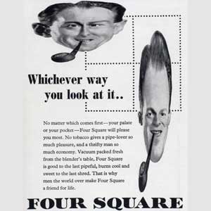 1951 4 Square Tobacco