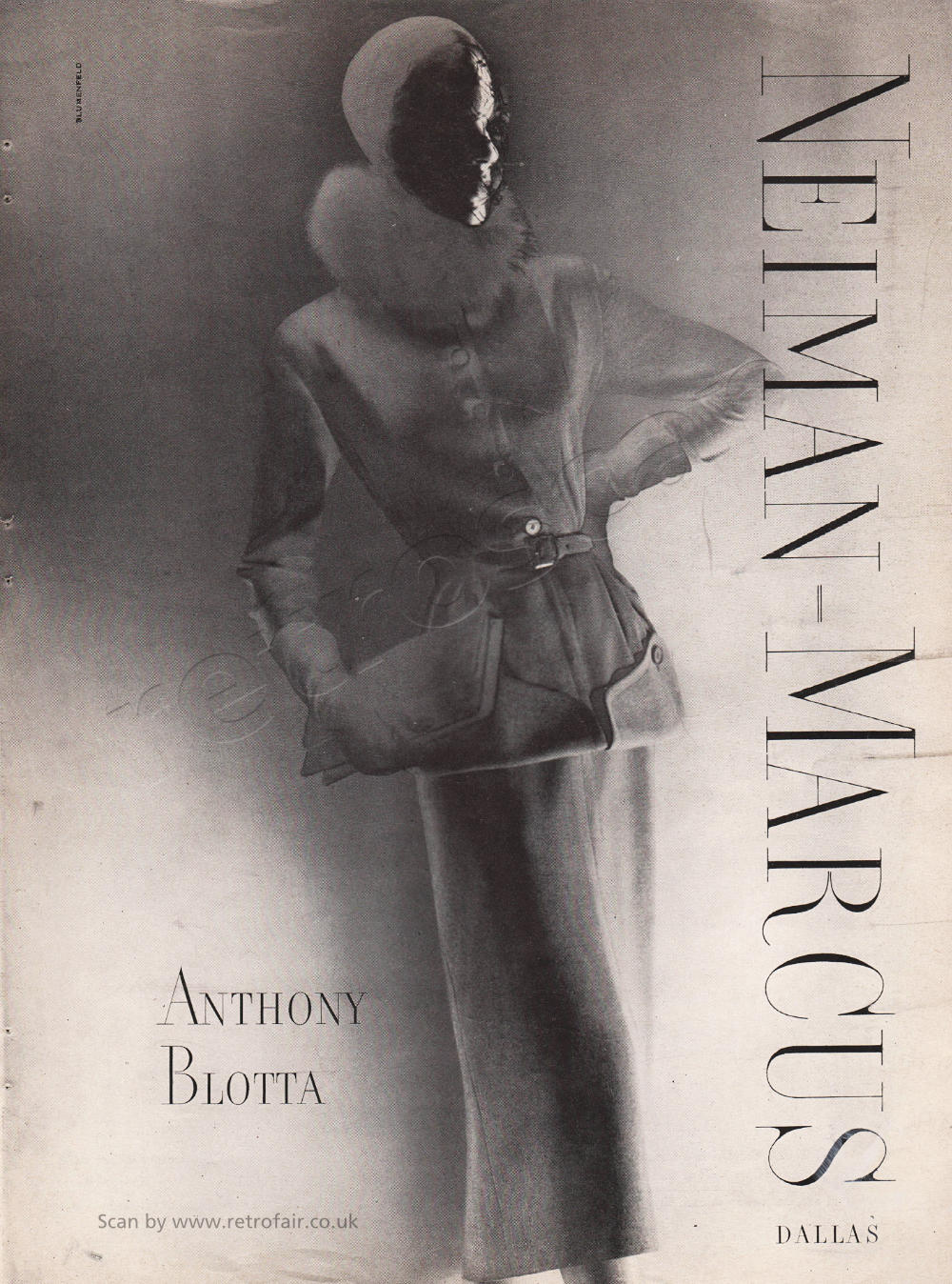 1949 Neiman - Marcus - unframed vintage ad