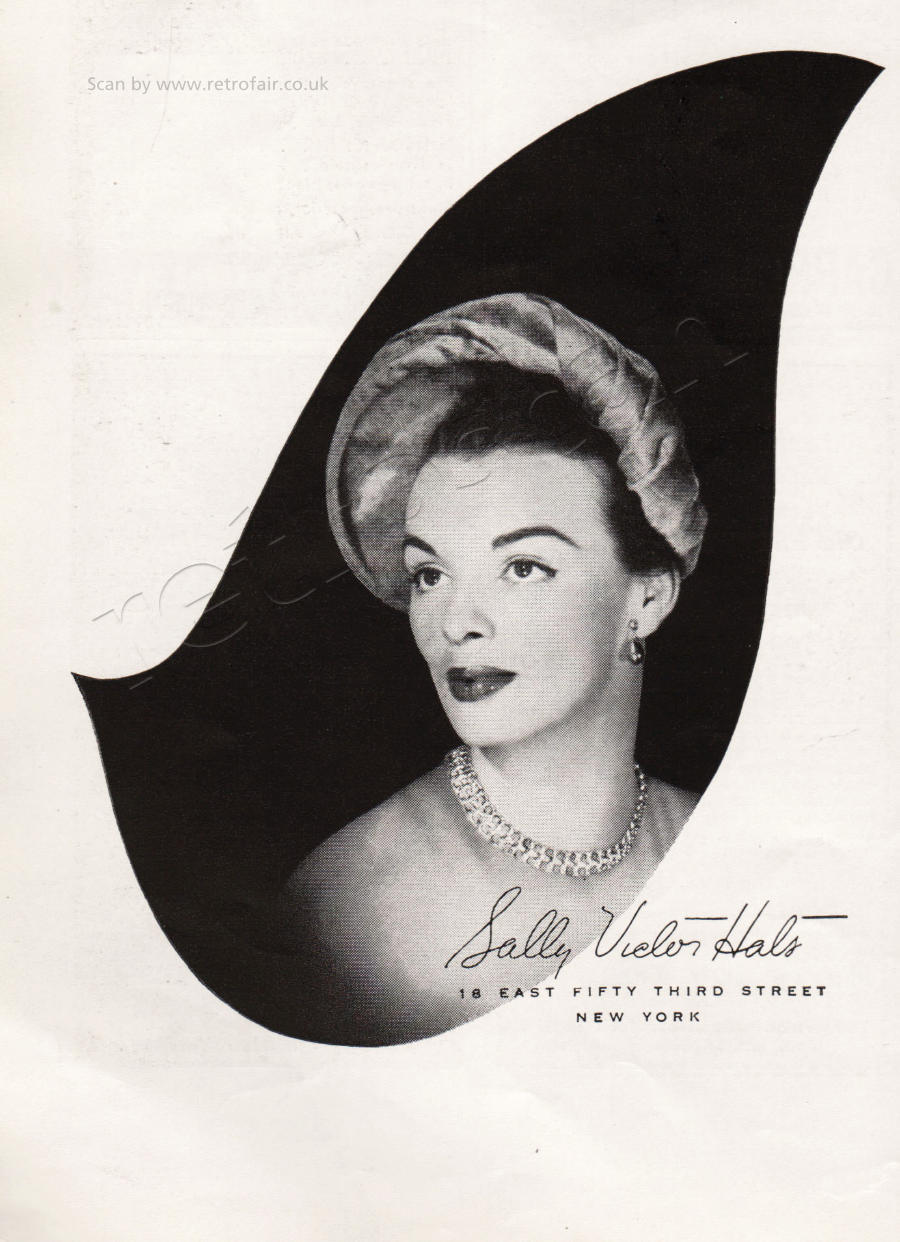 1949 Sally Vielon vintage ad
