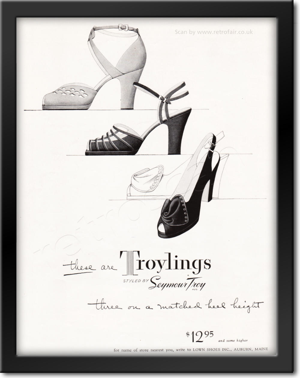 1949 Troylings Shoes framed preview