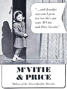 1950 ​McVitie & Price - vintage ad