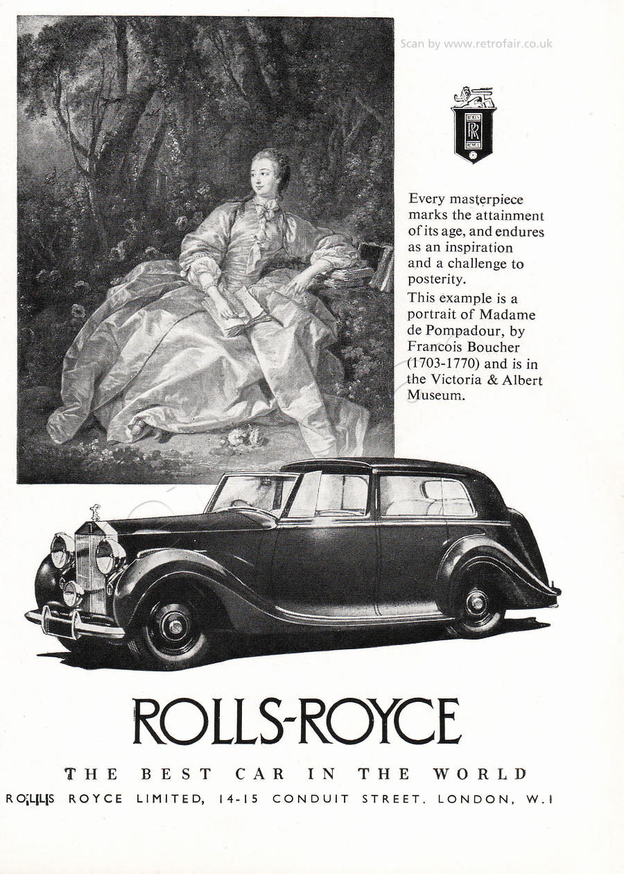 1950 Rolls Royce vintage