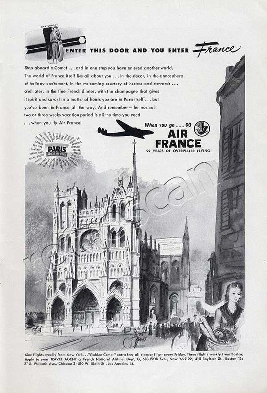 1948 Air France ad