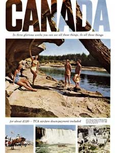 1964 Canada Tourism - vintage ad