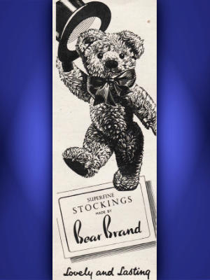 1953 Pex Stockings ad