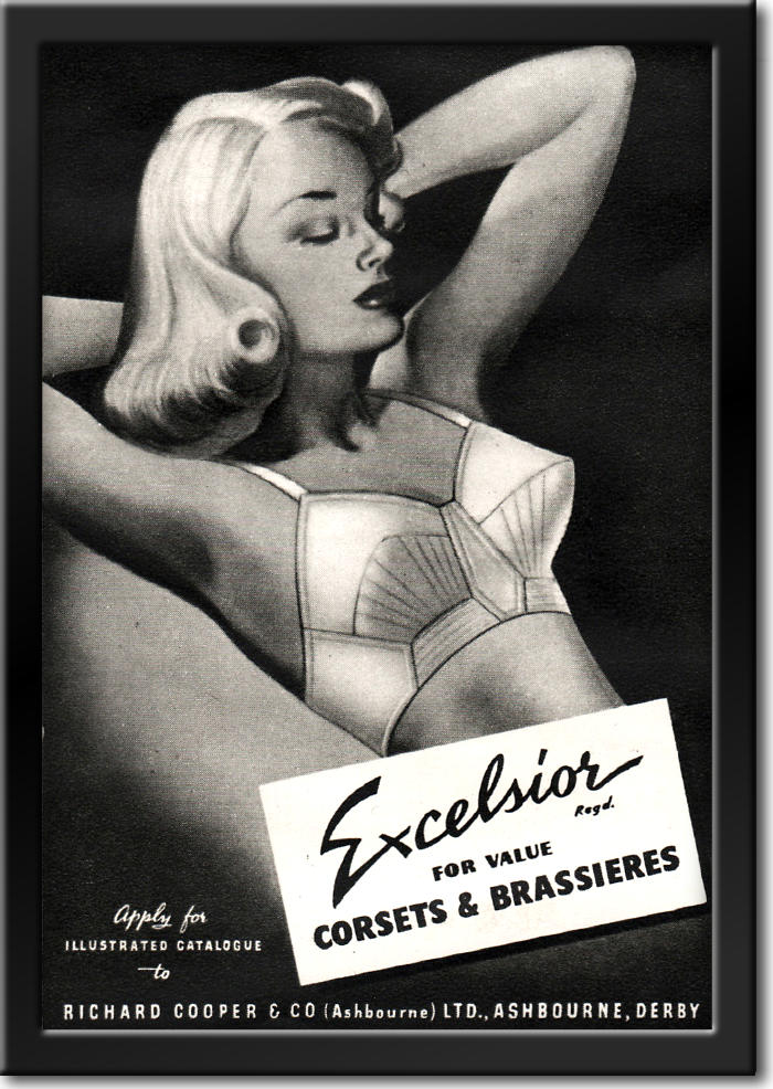 1951 vintage Excelsior Underwear ad
