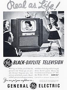  1951 GEC Televisions - vintage ad