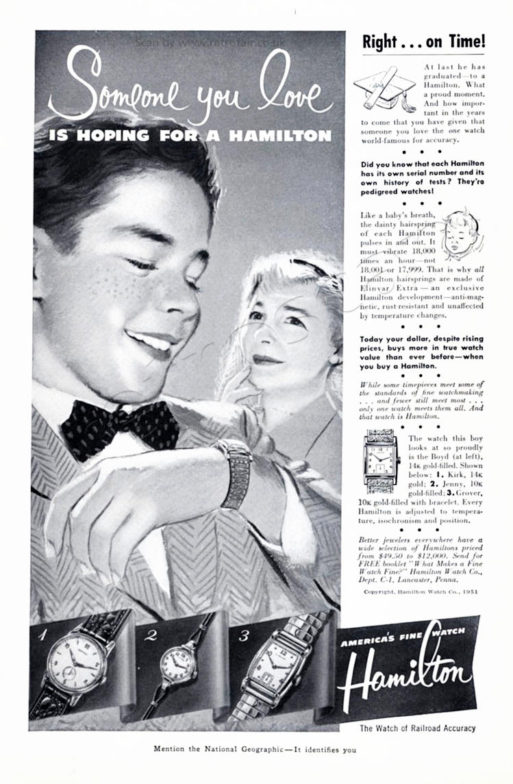 1951 Hamilton Watches