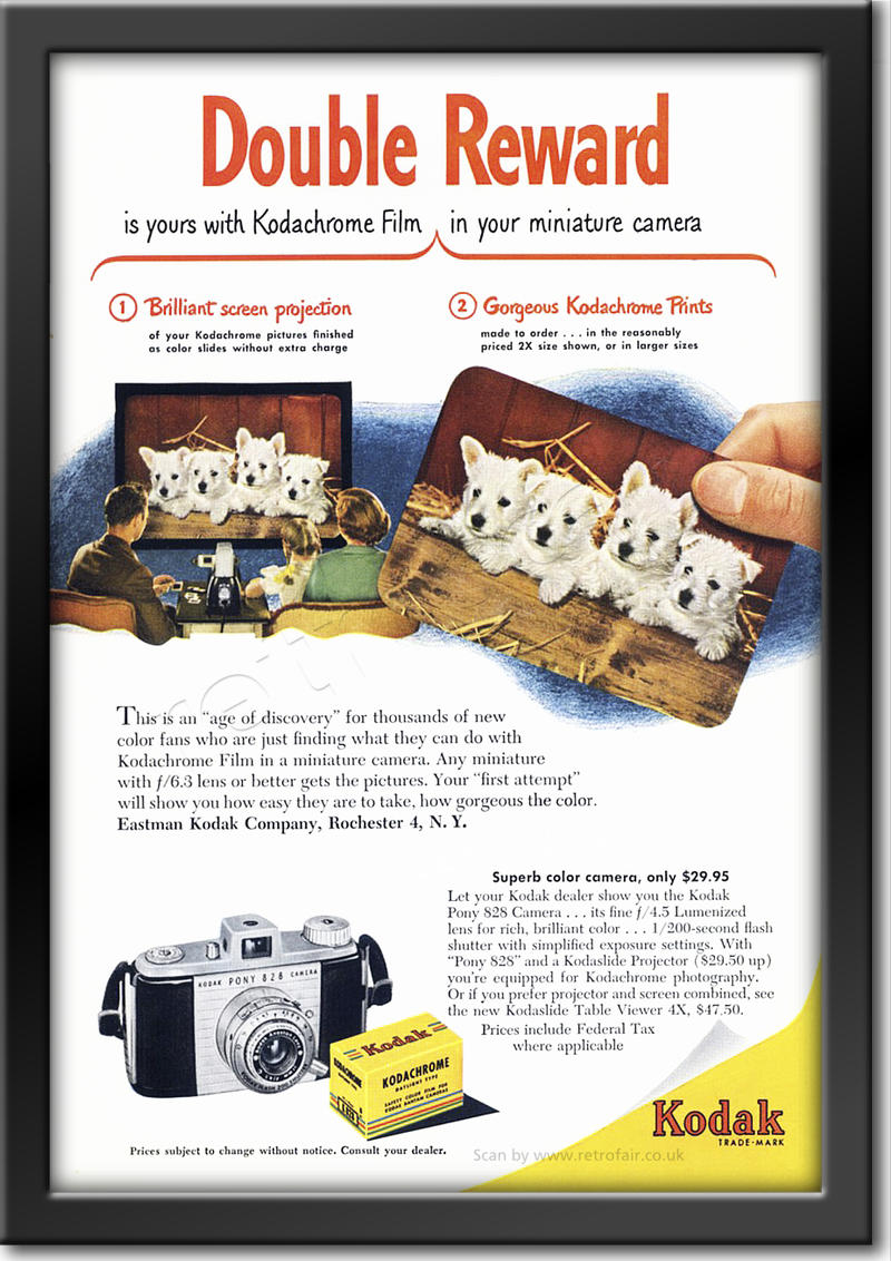 1951 Kodak  - framed preview