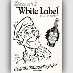 1953Dewars whisky