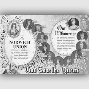 1953 Norwich Union - vintage ad
