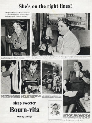 1952 Bourn-Vita - vintage ad