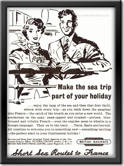 1952 vintage British Rail advert