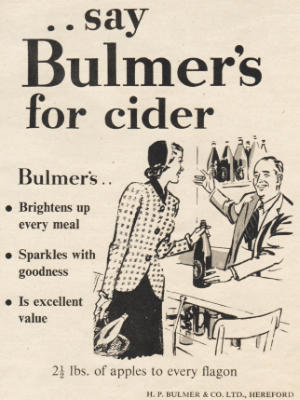 1952 Bulmer's Cider - vintage ad