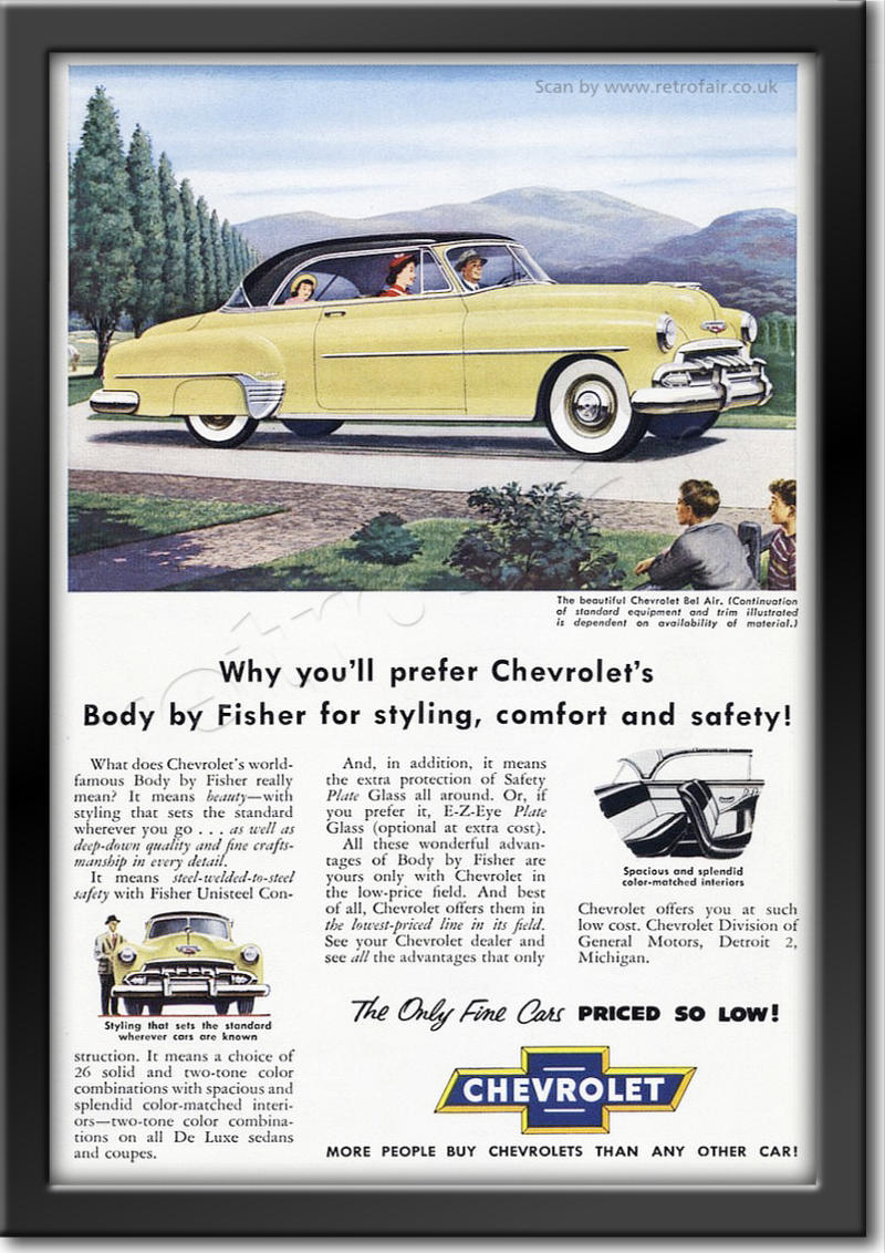1952 vintage Chevrolet