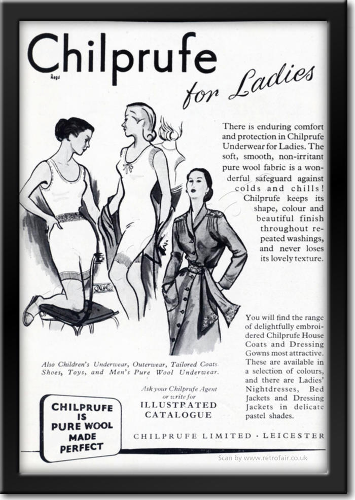 vintage Chilprufe - Vintage Ad