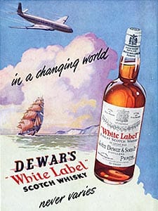 1952 Dewar's ​White Label - vintage ad