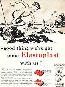 1952 Elastoplast - vintage ad