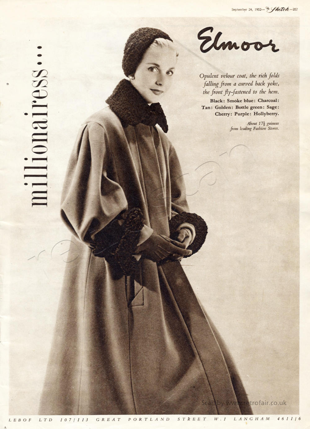 1952 Elmoor Fashions 