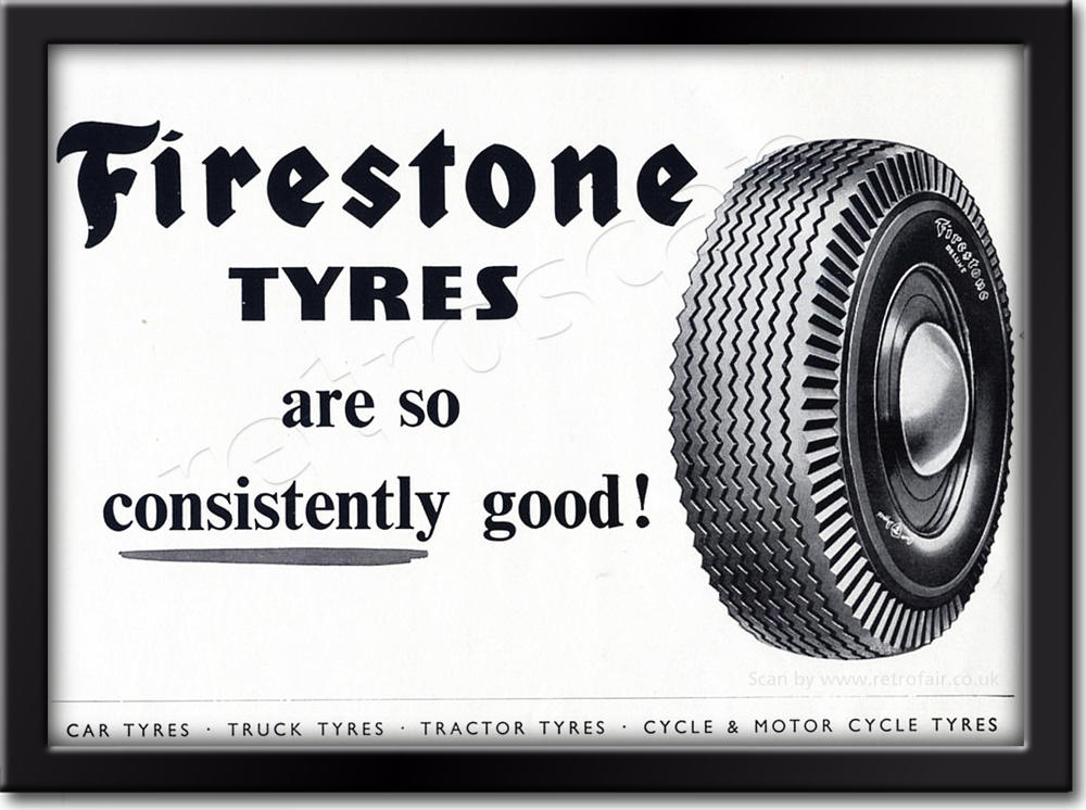 1952 Firestone Tyres