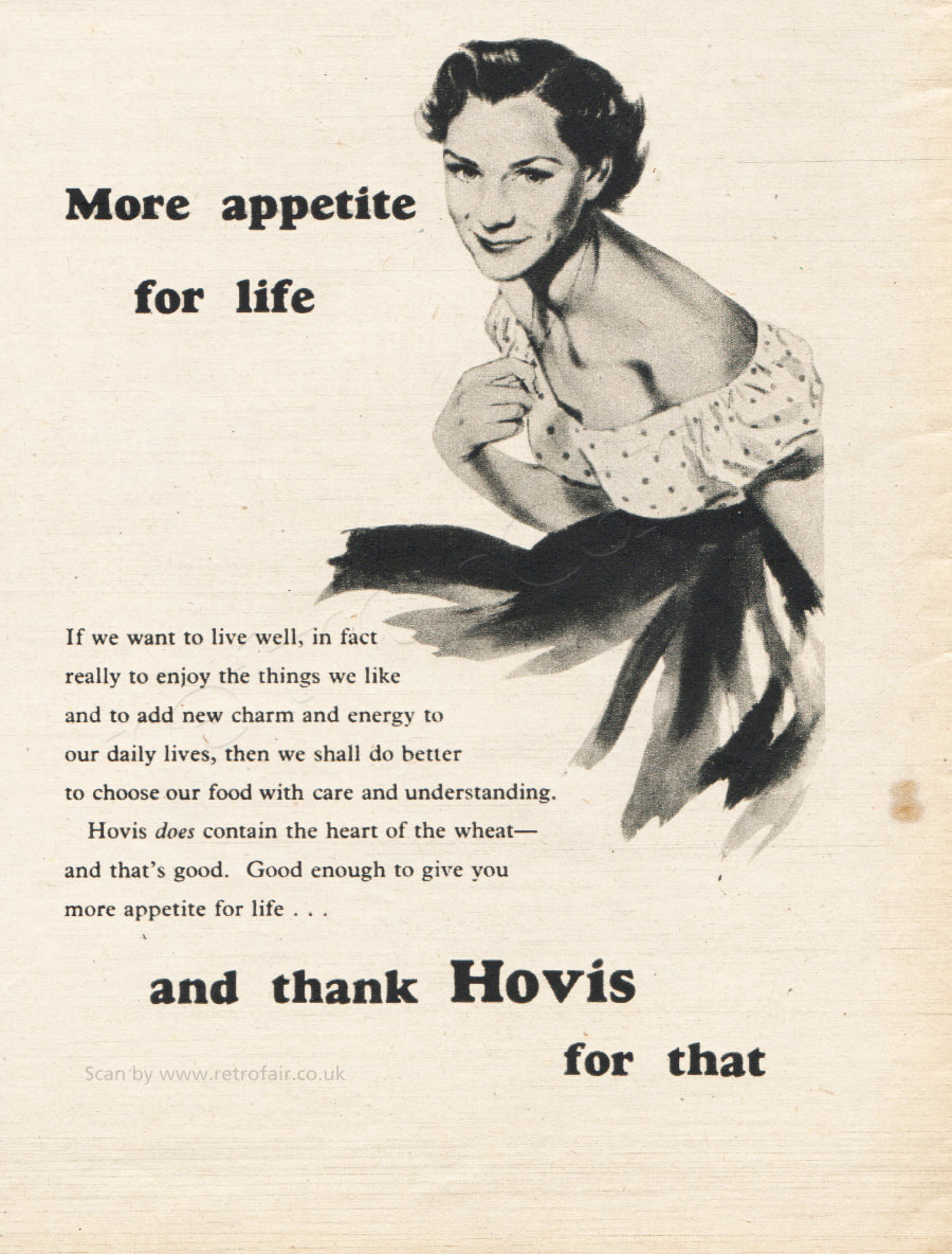 1952 Hovis Bread - vintage magazine ad