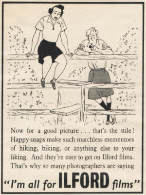 1952 Ilford - vintage ad