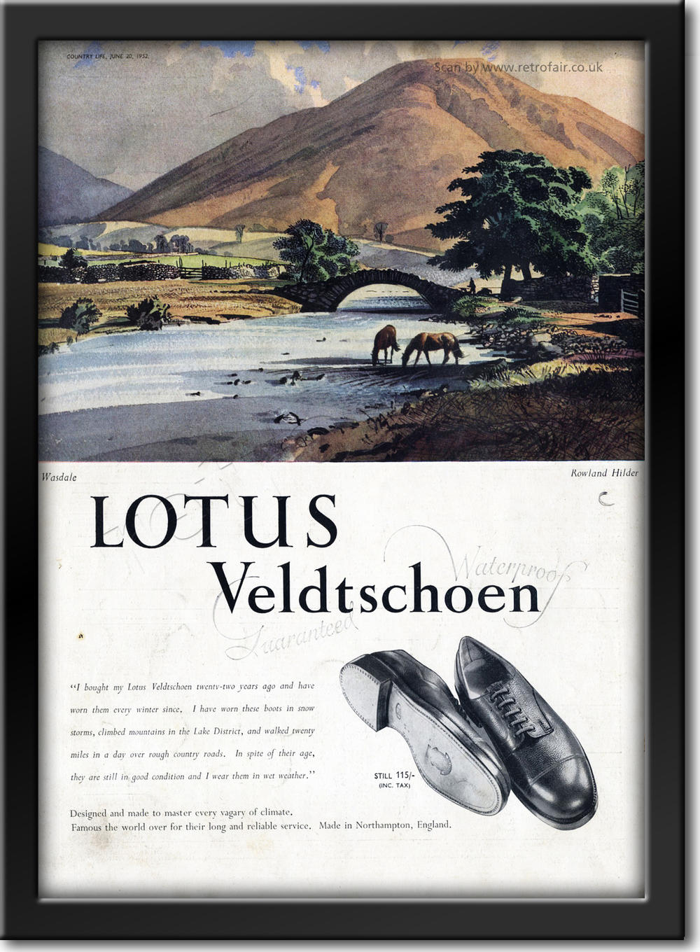 1952 vintage Lotus Veldtschoen Shoes - Wasdale