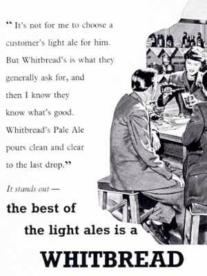 1952 Whitbread - vintage ad